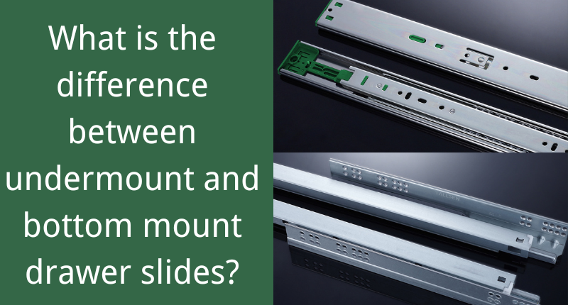 Apa Perbedaan Antara Undermount dan Bottom Mount D - Tallsen