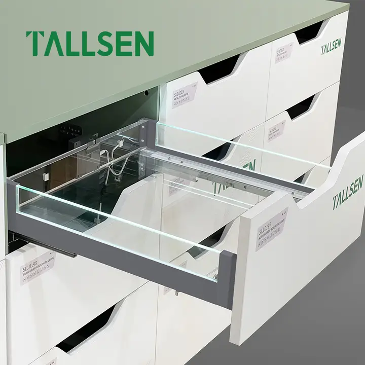 二重壁金属引き出しシステムと引き出しスライド メーカー - トールセン