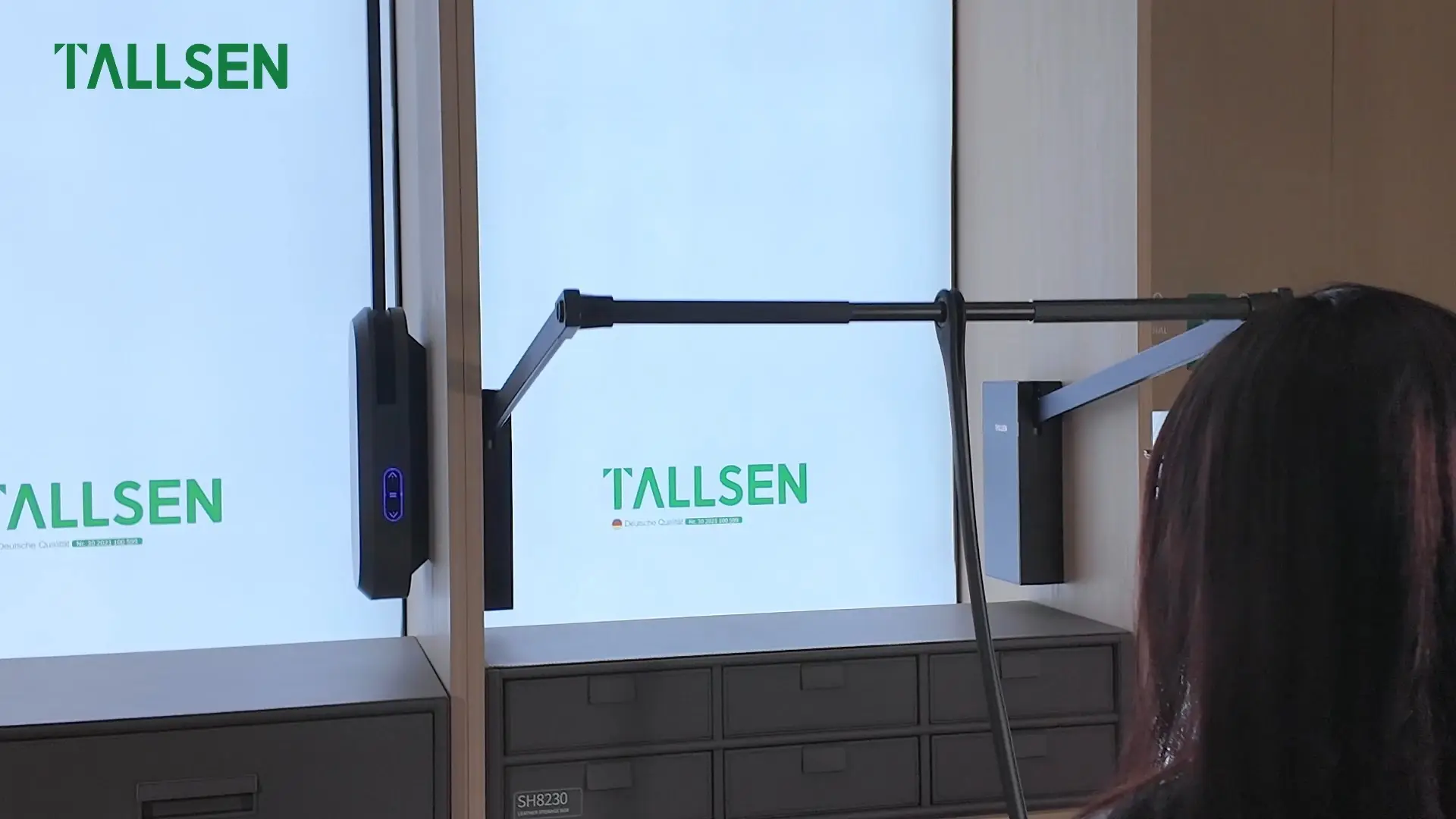 Cuier dublu cu ridicare SH8227 din seria de toalete TALLSEN Earth Brown - 1761270354957964 1