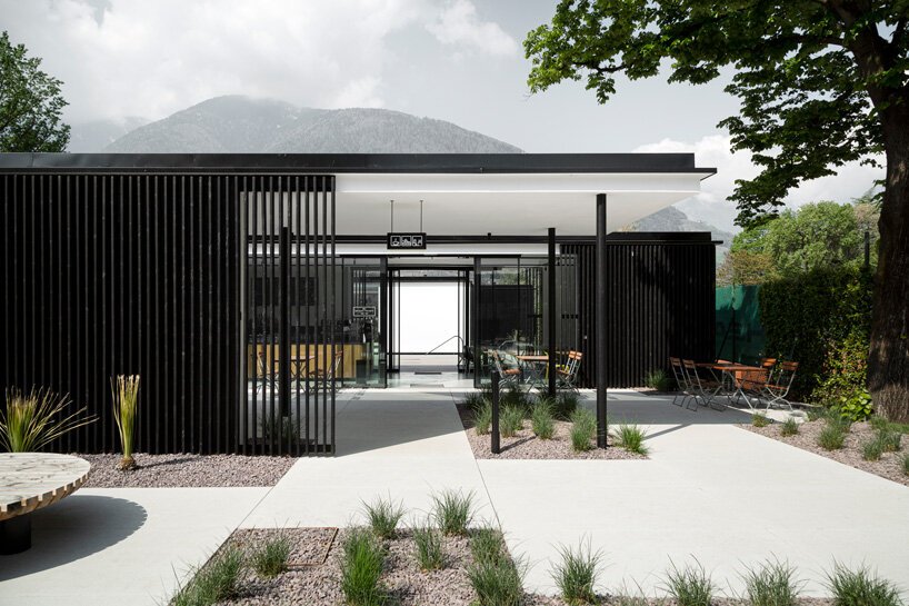 this plastic-free campsite in northern italy is built from local timber