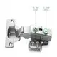 Rta Wholesale Soft Close Hinges Kitchen Cabinet Door Shaker 1
