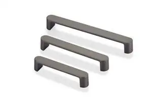 6 Pack 96mm Zinc Alloy Silver Modern Kitchen Handles Kitchen Door Handles Drawer Pulls and Knobs 1
