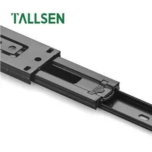 45mm Telescopic Cold-Rolled Full Extension Stainless steel Ball Bearing Drawer Slide 1