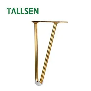 High Quality Decorative Metal Sofa Leg Furniture Accessories Mirror Finishing Iron Feeting 1