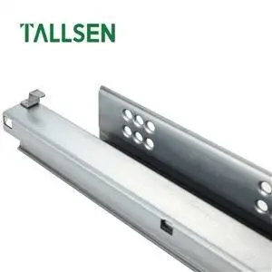 2 Fold/3 Fold Drawer Slides Undermount Soft Close Drawer Runners/Slider 1