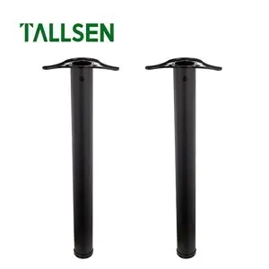 Swivel Table Base Three Legs Parts Heavy Duty 3 Star Chrome Finish Metal Iron Aluminum Office Chair Steel Base 1