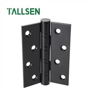 Bhma Stainless Steel Matte Black Fitting Round Corner Butt Door Hinge 1