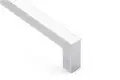 Modern black wardrobe door handle modern cabinet kitchen door drawer handle 1