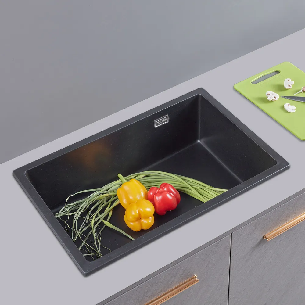 kitchen quartz sink for a Sleek and Sophisticated Kitchen Design 983201 1