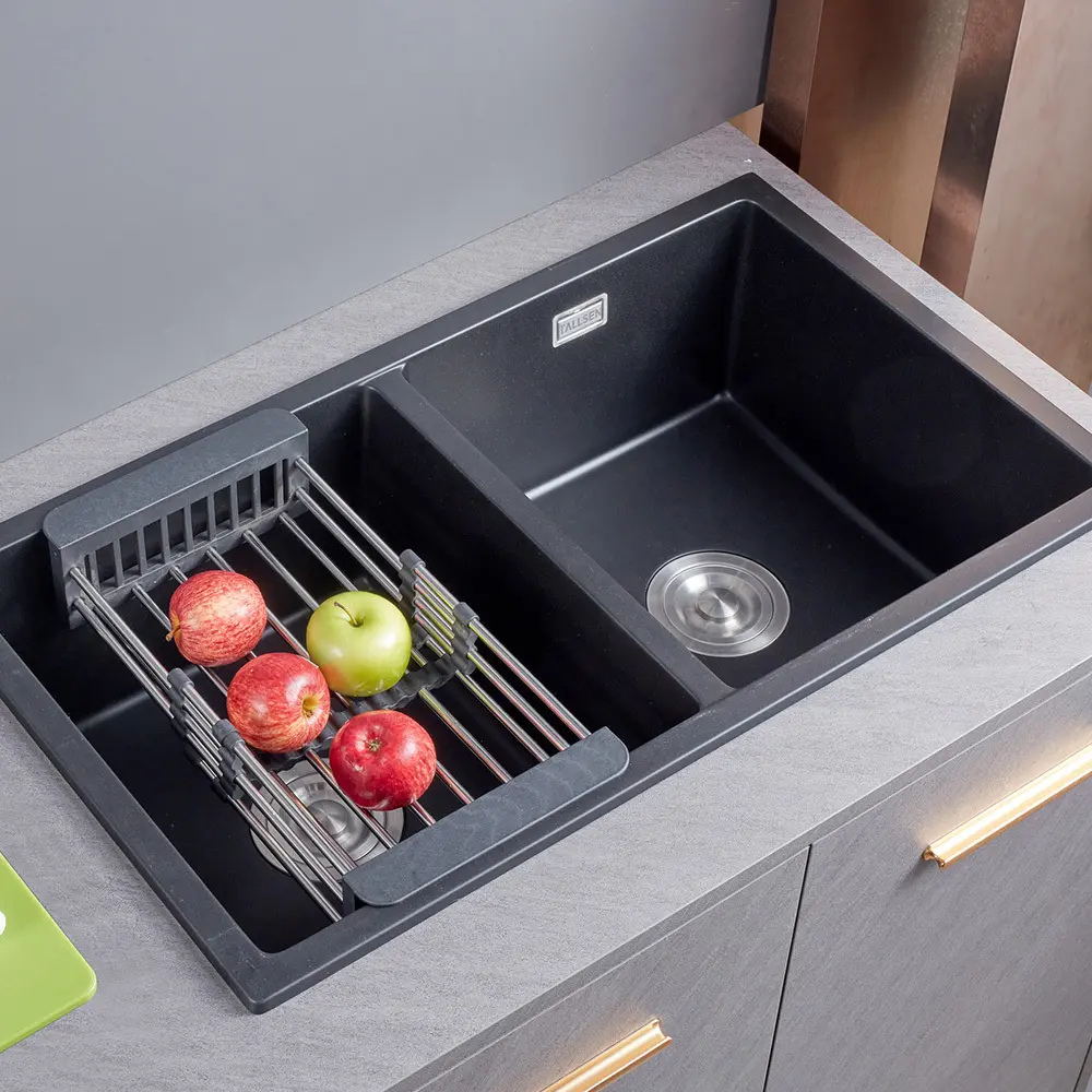 Stylish Quartz Kitchen Sink and Faucet Combo - Upgrade Your Kitchen Today 1