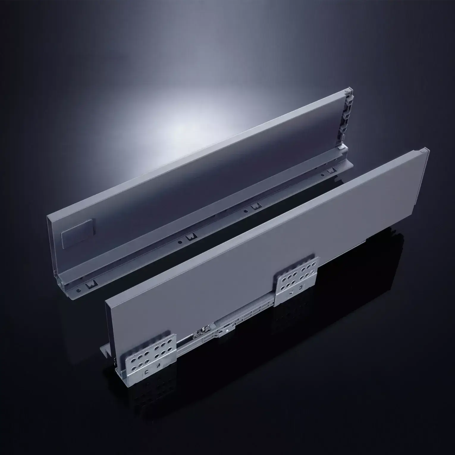 Tallsen SL7665 スリムメタル引き出しボックス キャビネットボックス用