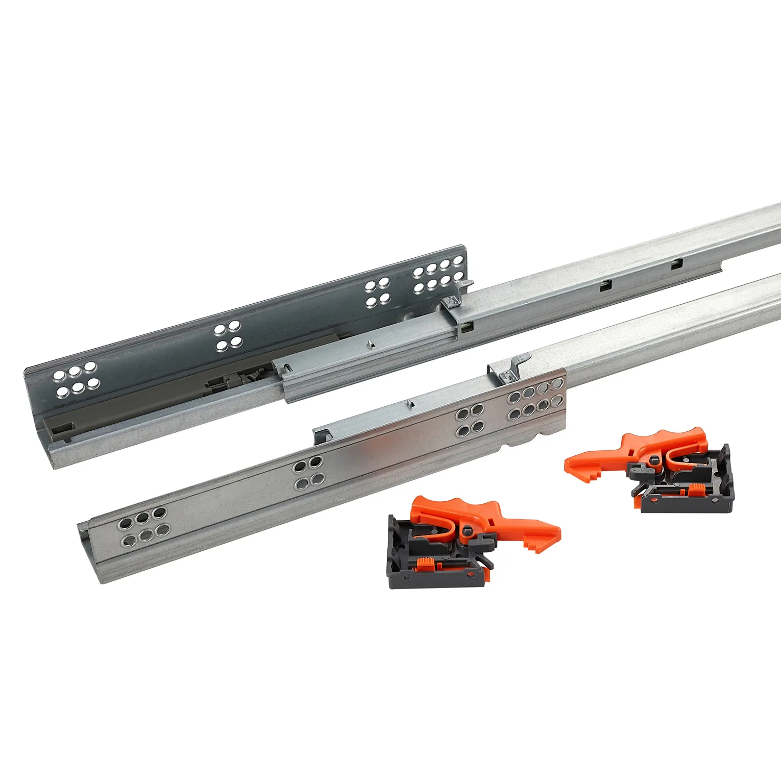Full Extension Push To Open Hidden Drawer Slides SL4339 1