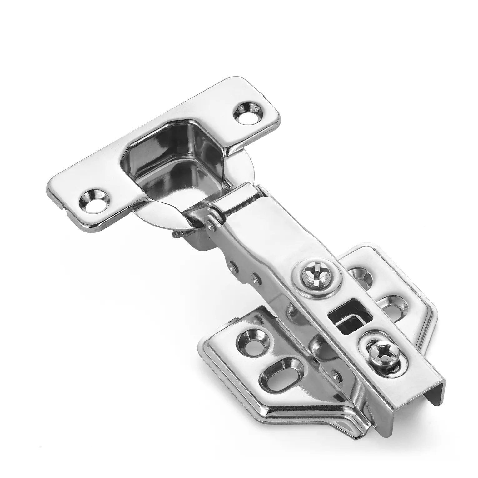 TH6618 Acero inoxidable 100 grados Gabinete suave y cerrado Cerrar una bisagra de puertas 1