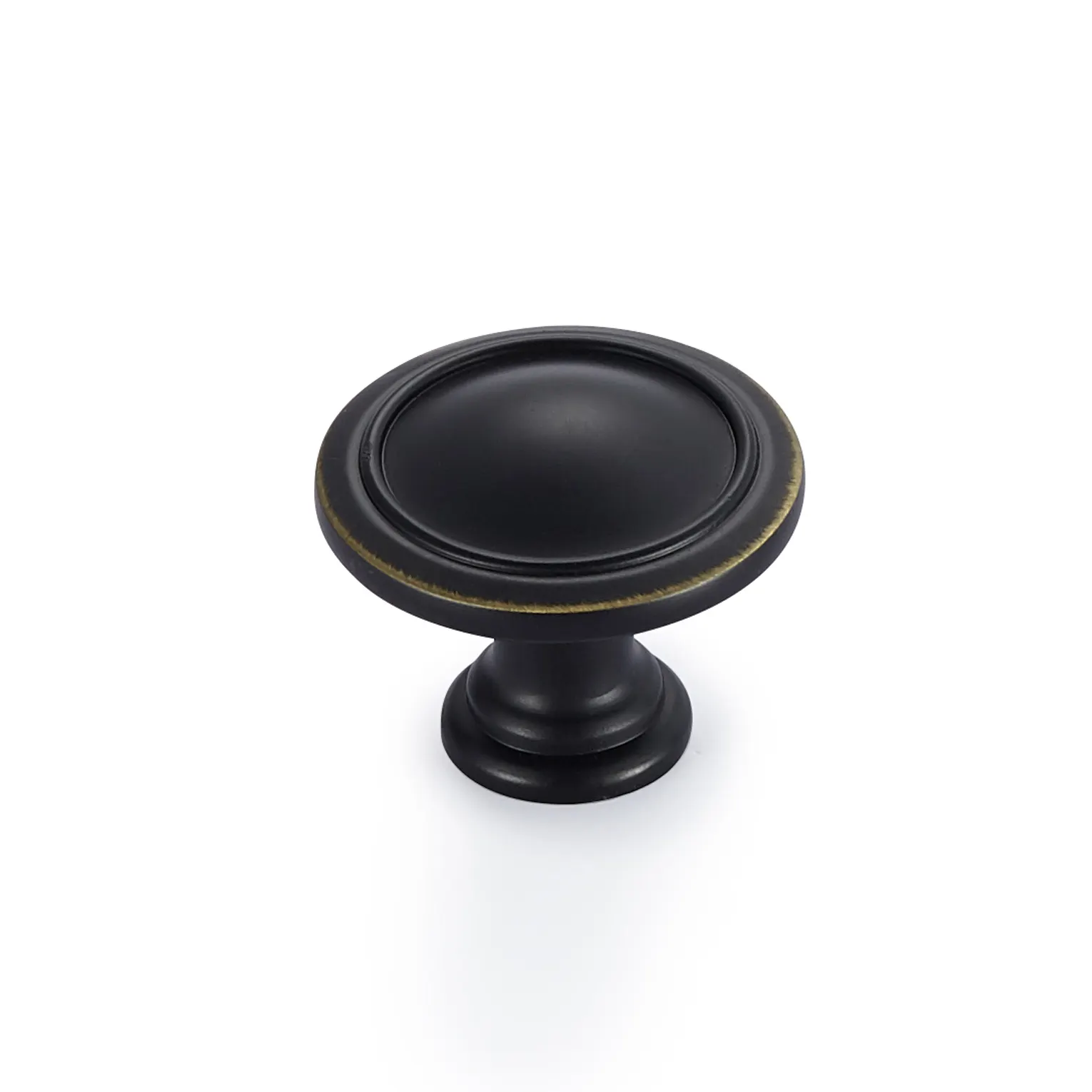 zh3280 Brass Oxford Knob 38mm Satin Nickel 1