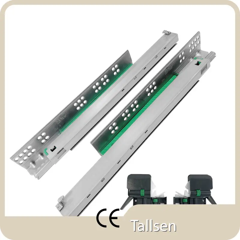 Undermount Soft Close Drawer Slides Free Training Service SL4830 Tallsen Brand Undermount Soft... 1