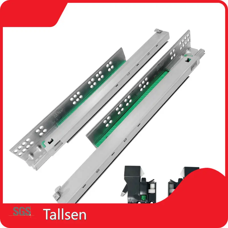 Free Training Service 1 Year Warranty FOB Guangzhou Under Mount Drawer Slides SL4820 Tallsen 1