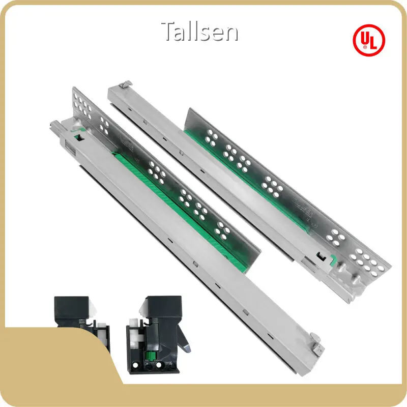 Tallsen Brand Undermount Drawer Slides and the Rest Payment Before Shipment.) Factory 1