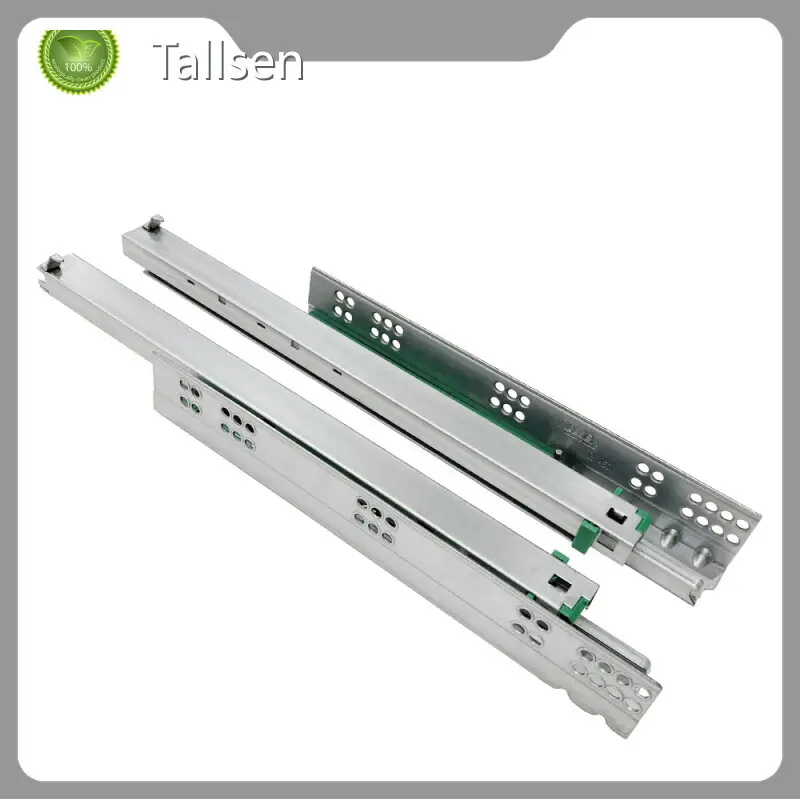 Wholesale Center Undermount Drawer Slides Soft Close FOB Guangzhou Tallsen Brand 1