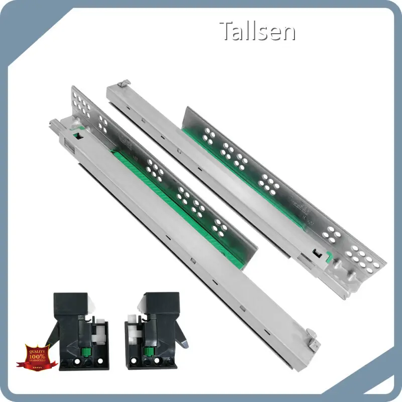 Hot 24 Inch Soft Close Undermount Drawer Slides FOB Guangzhou Tallsen Brand 1