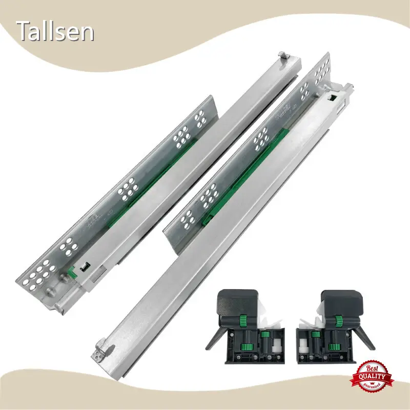 Hot 22 Soft Close Undermount Drawer Slides SL4341 Tallsen Brand 1