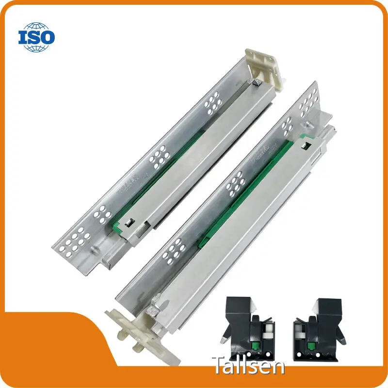 Center Undermount Drawer Slides Soft Close Tallsen Manufacture FOB Guangzhou 1