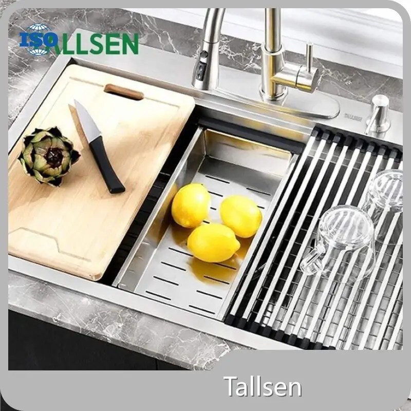White Kitchen Sink Tallsen Company 1