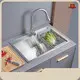 White Kitchen Sink Free Training Service Tallsen 1