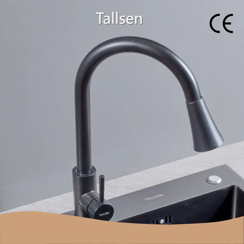 Faucet Doirteal Cistine Duibhe agus an Chuid Eile Íocaíocht Roimh an Loingsiú.) - - Tallsen 1