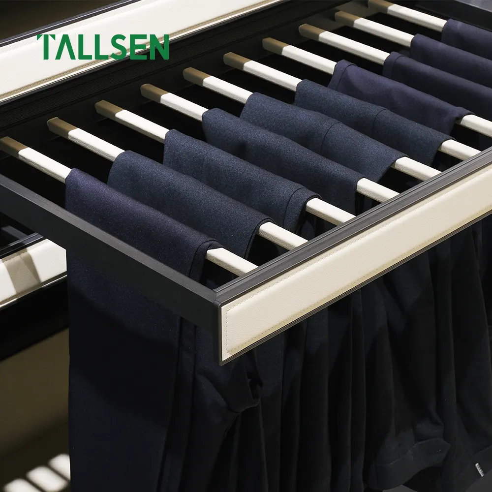 SH8206 Trousers Rack from the TALLSEN Vanilla white series 1