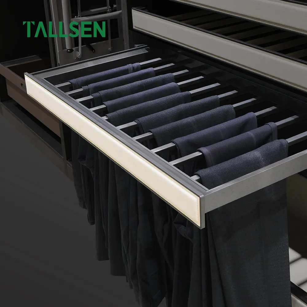 SH8207 Trousers Rack from the TALLSEN Vanilla white series 1