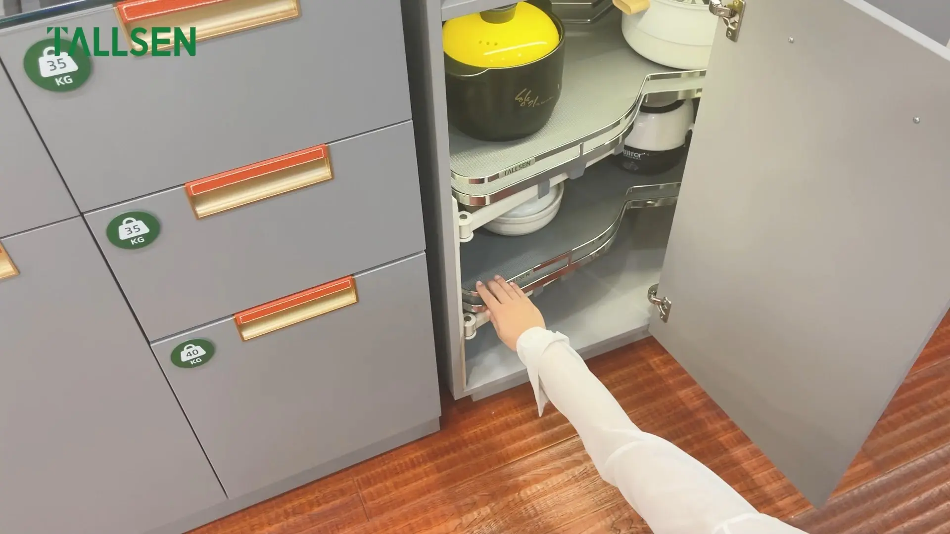 د ټالسن PO6069 سوینګ ټرې (غیر سلیپ میټ) 1