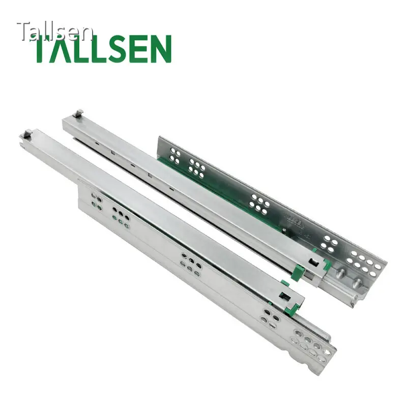 13 Inch Undermount Drawer Slides Full Extension Synchronized Push to Open Undermount Drawer Slides Wholesale - Tallsen 1