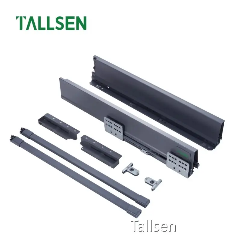 Metal Drawer System Metal Drawer Box(Squard Bar) Wholesale - Tallsen 1